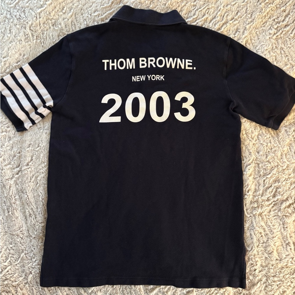 Thom Browne Authentic Navy Polo
